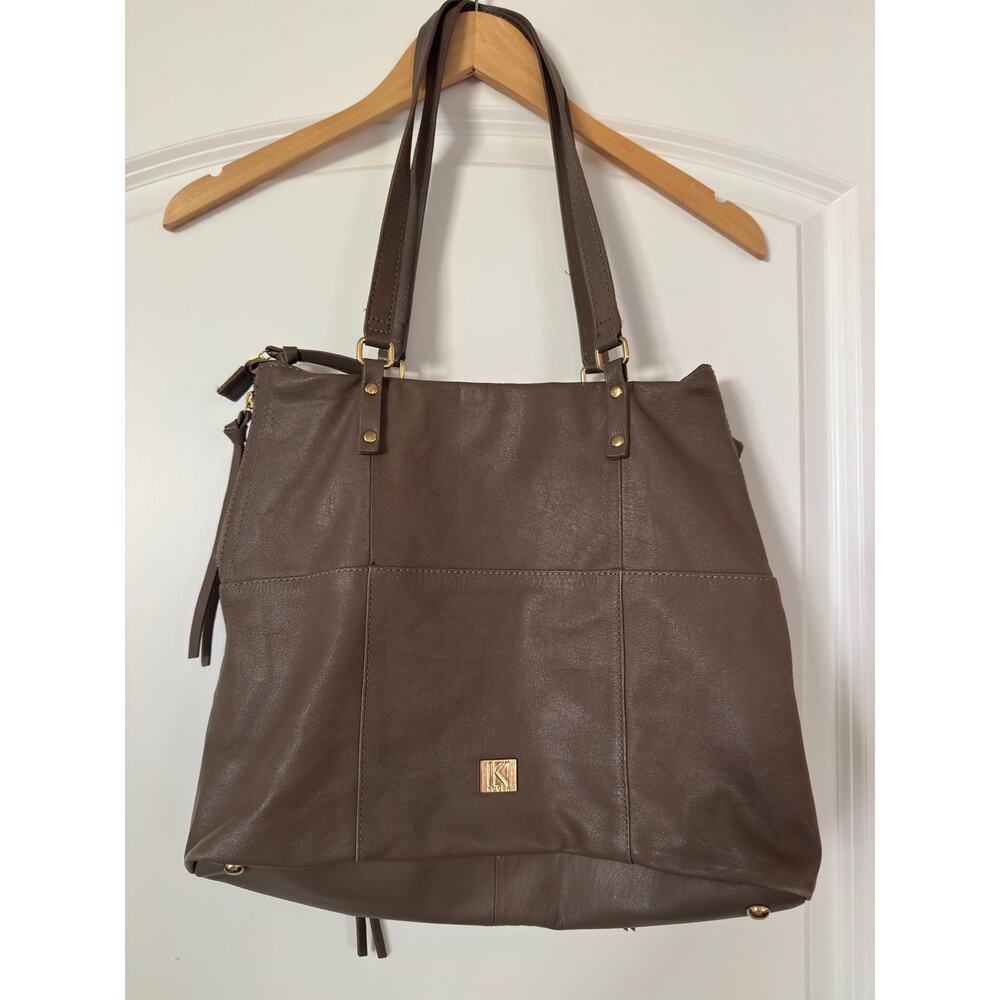 Kooba Everette Leather Shoulder Bag